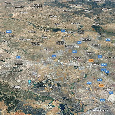 Aires De Toledo-parque Warner Y Madrid En Familia Toledo